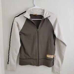 Yellow Rat Bastard Zip Up Jacket NYC Pockets Flaw